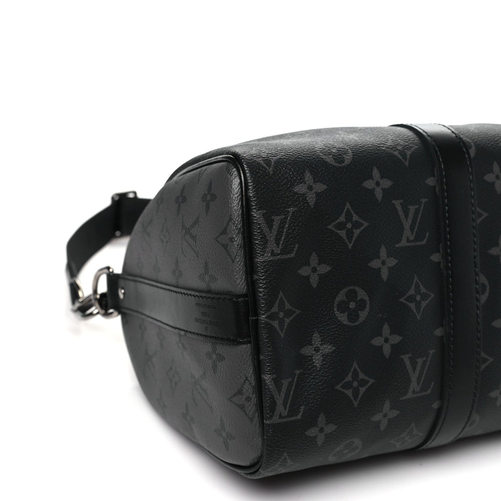 Louis Vuitton Monogram Eclipse Reverse Keepall Bandouliere 35