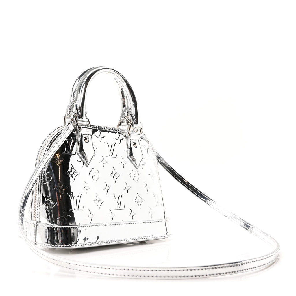 Louis Vuitton Monogram Miroir Alma BB Silver