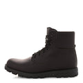 Gucci Rubberized Mens Lace Up Ankle Boots 9.5 Brown