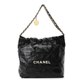 Chanel Calfskin Quilted Small Chanel 22 Black
