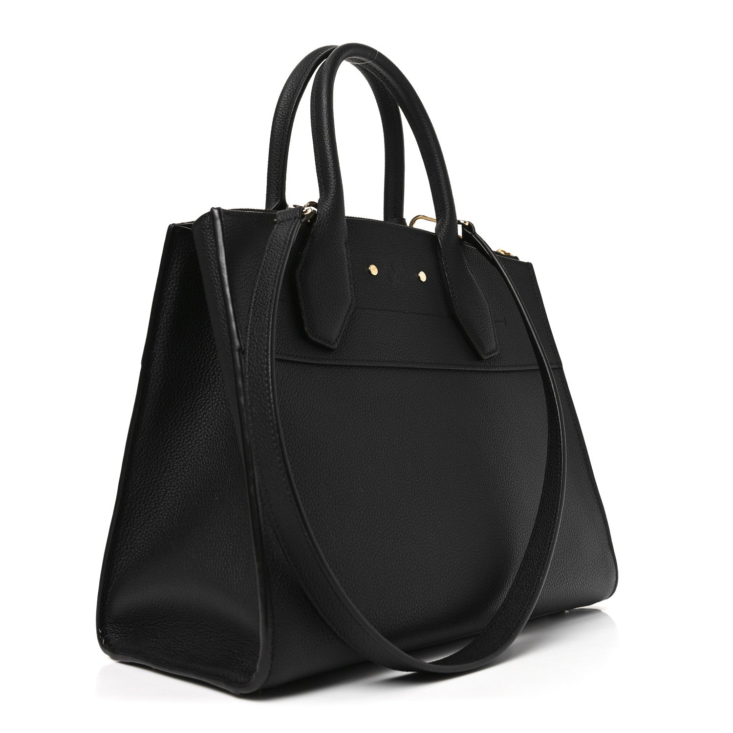 Louis Vuitton Taurillon City Steamer MM Black