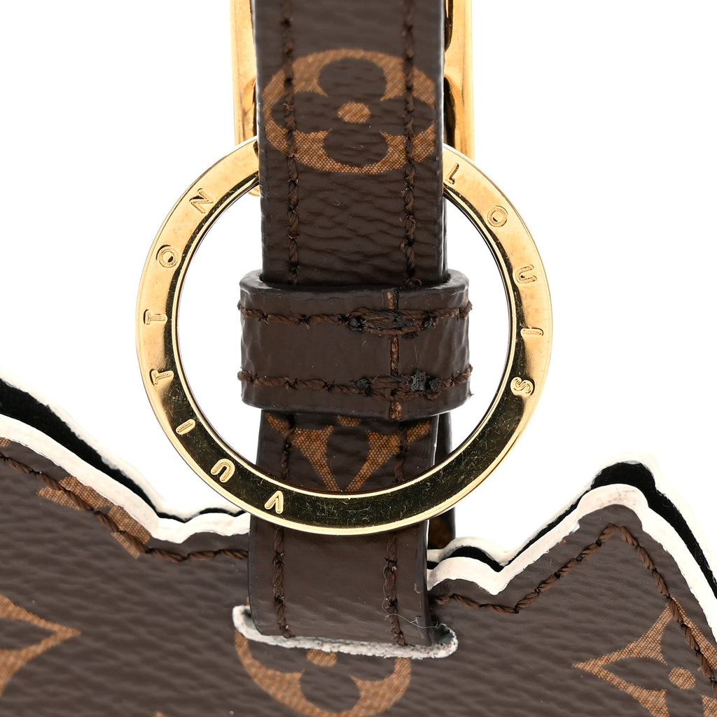 Louis Vuitton Epi Monogram Catogram Bag Charm Key Holder Gris