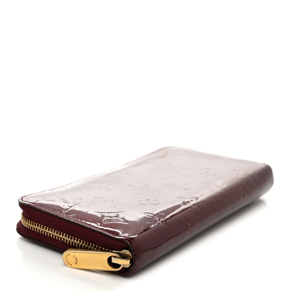 Louis Vuitton Vernis Zippy Wallet Rouge Fauviste