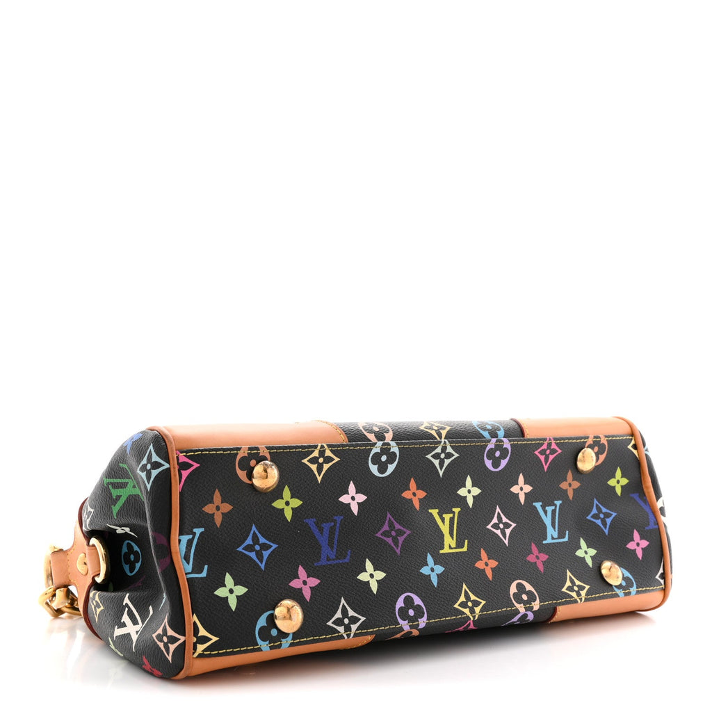 Louis Vuitton Monogram Multicolor Beverly MM Black