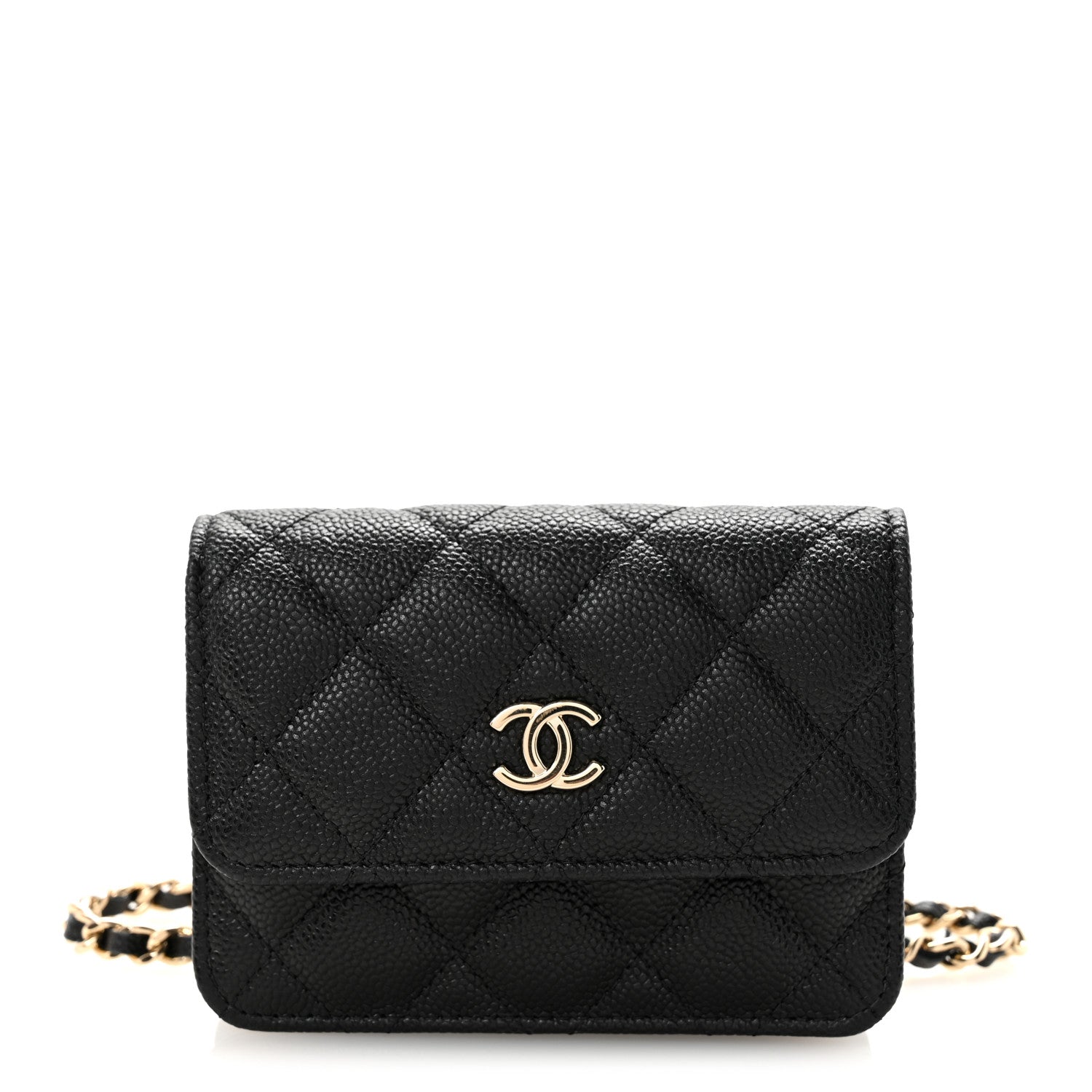 Chanel Caviar Quilted Belt Bag Black