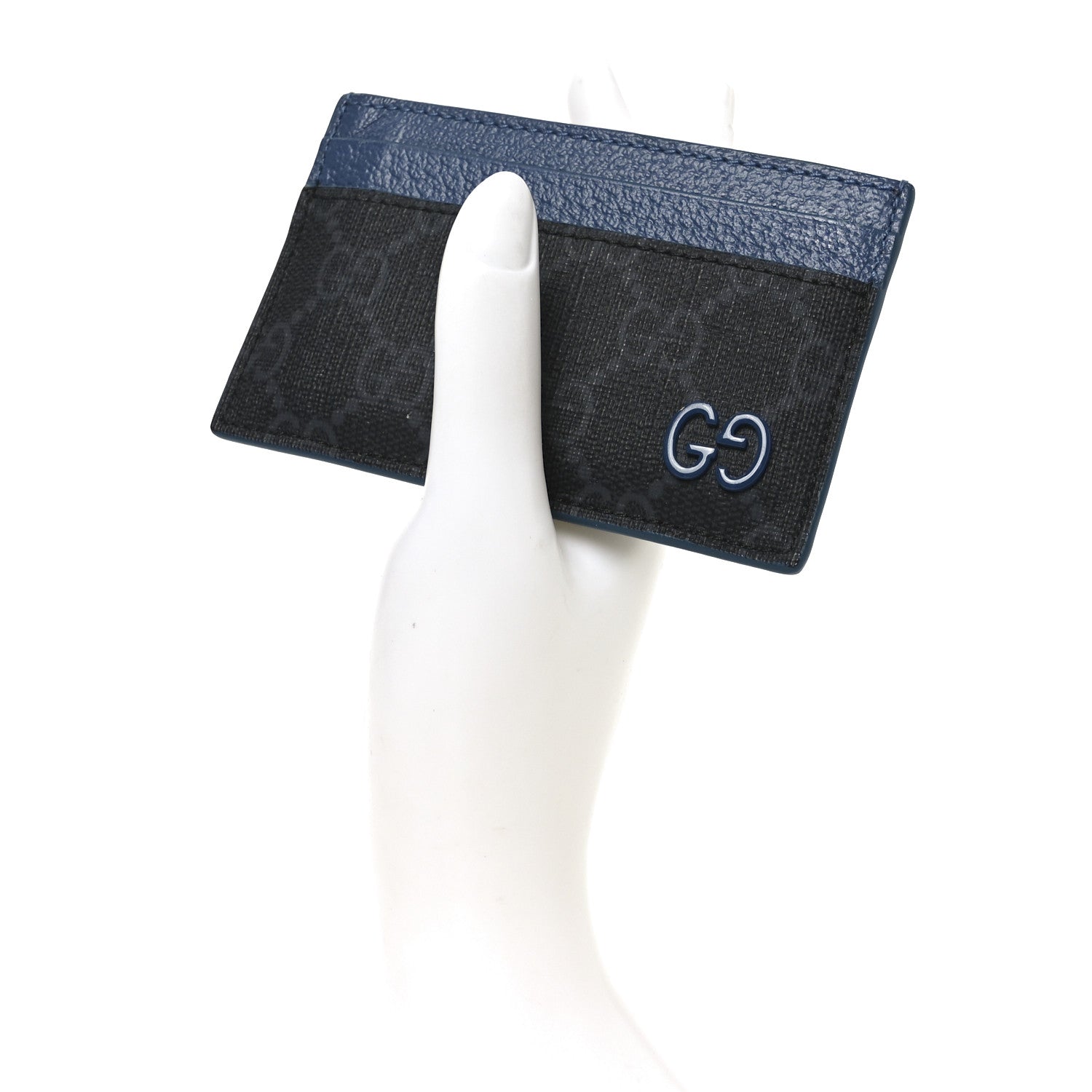Gucci GG Supreme Monogram Bi-Color Card Holder