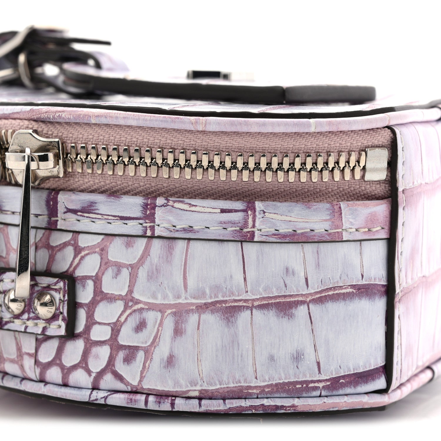 Louis Vuitton Crocodile Mini Boite Chapeau Light Purple