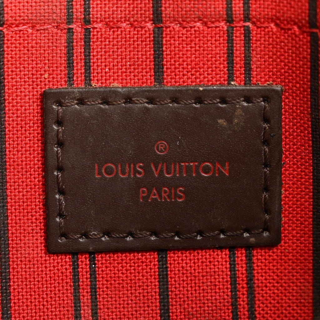 Louis Vuitton Damier Ebene Neverfull MM GM Pochette