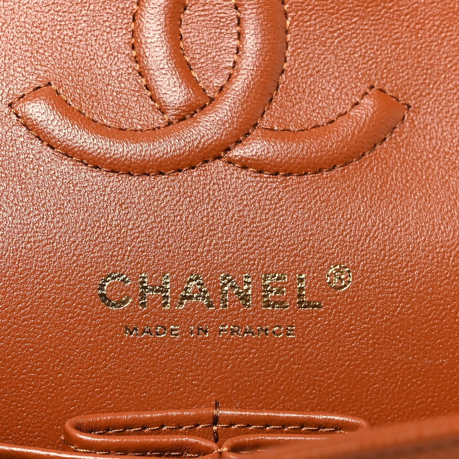 Chanel Caviar Quilted Small Double Flap Light Brown
