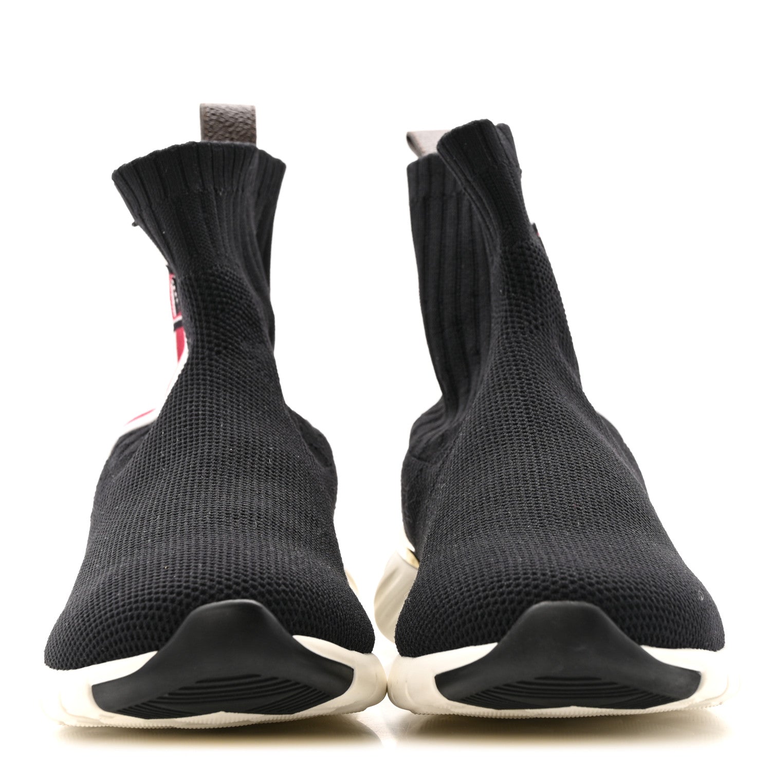 Louis Vuitton Stretch Fabric Aftergame Sneaker Boots 38 Black