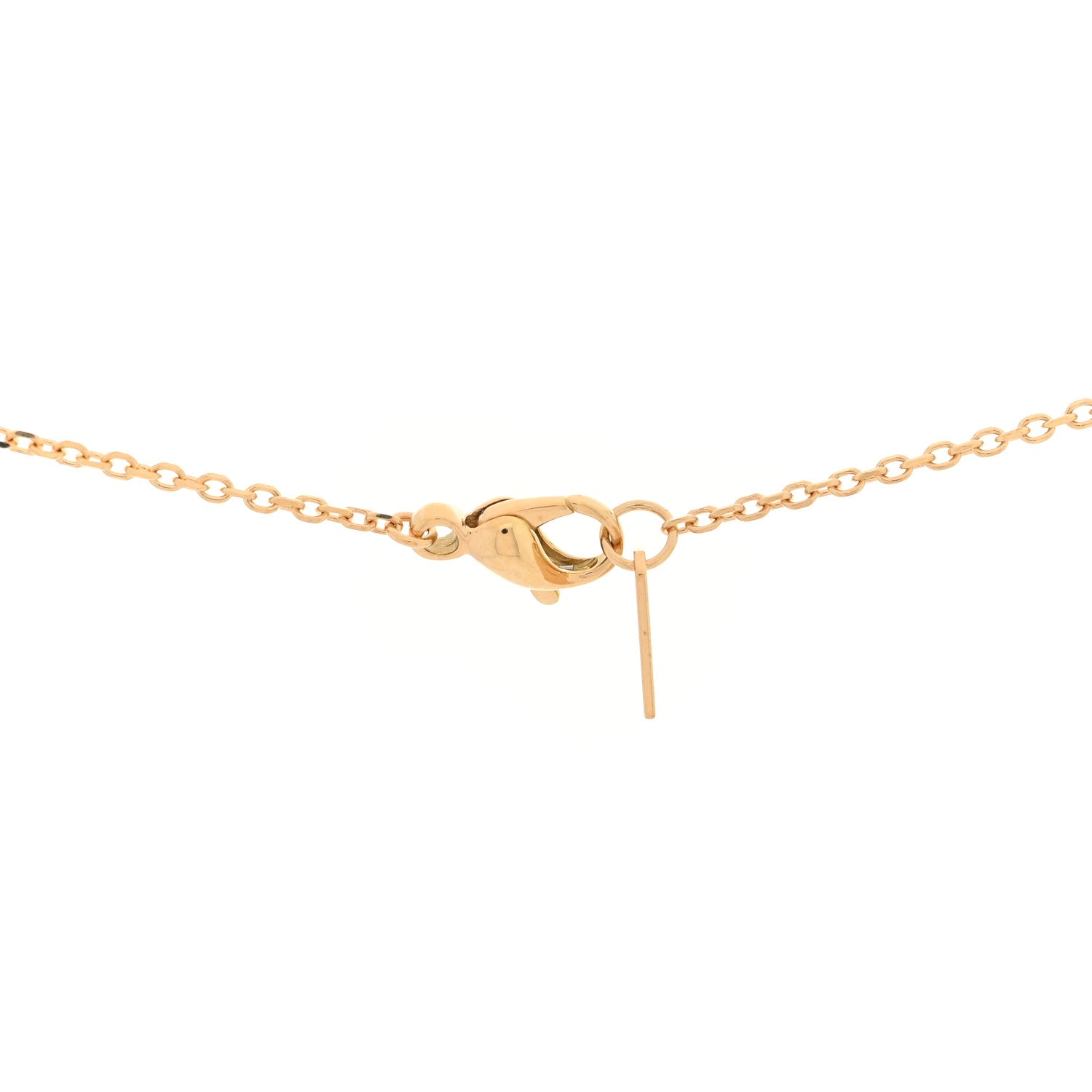18K Yellow Gold Diamond Eternal No 5 Necklace