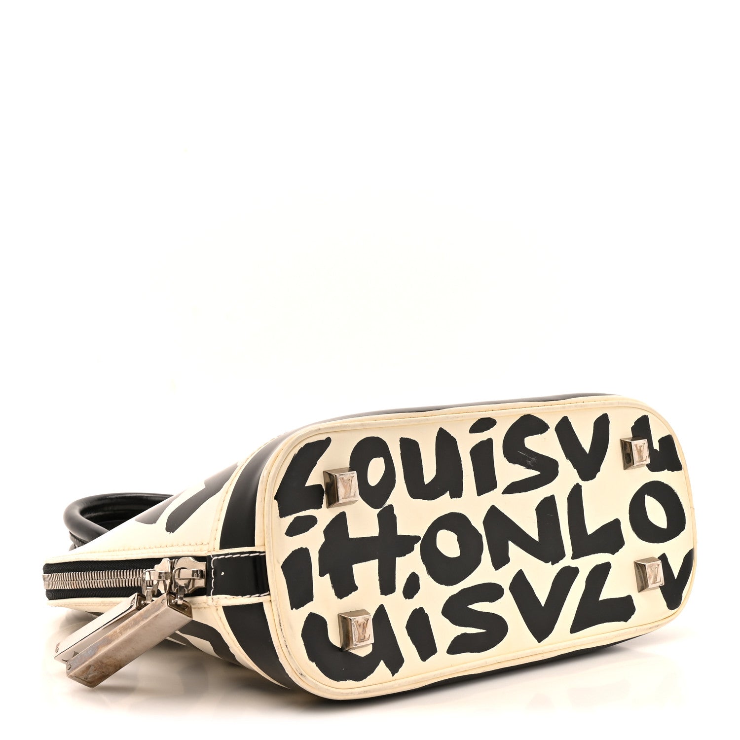 Louis Vuitton Graffiti Alma MM Black