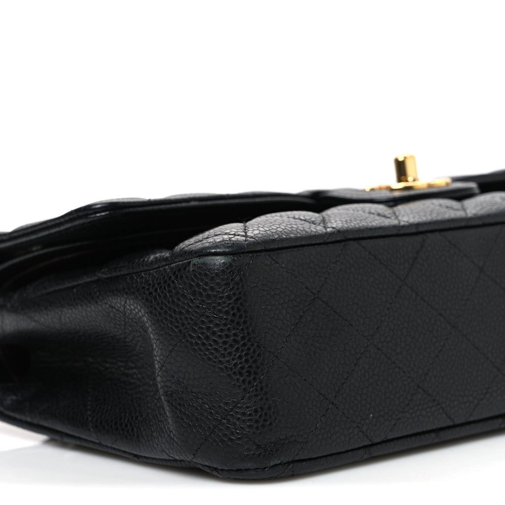 Chanel Caviar Quilted Medium Double Flap Black