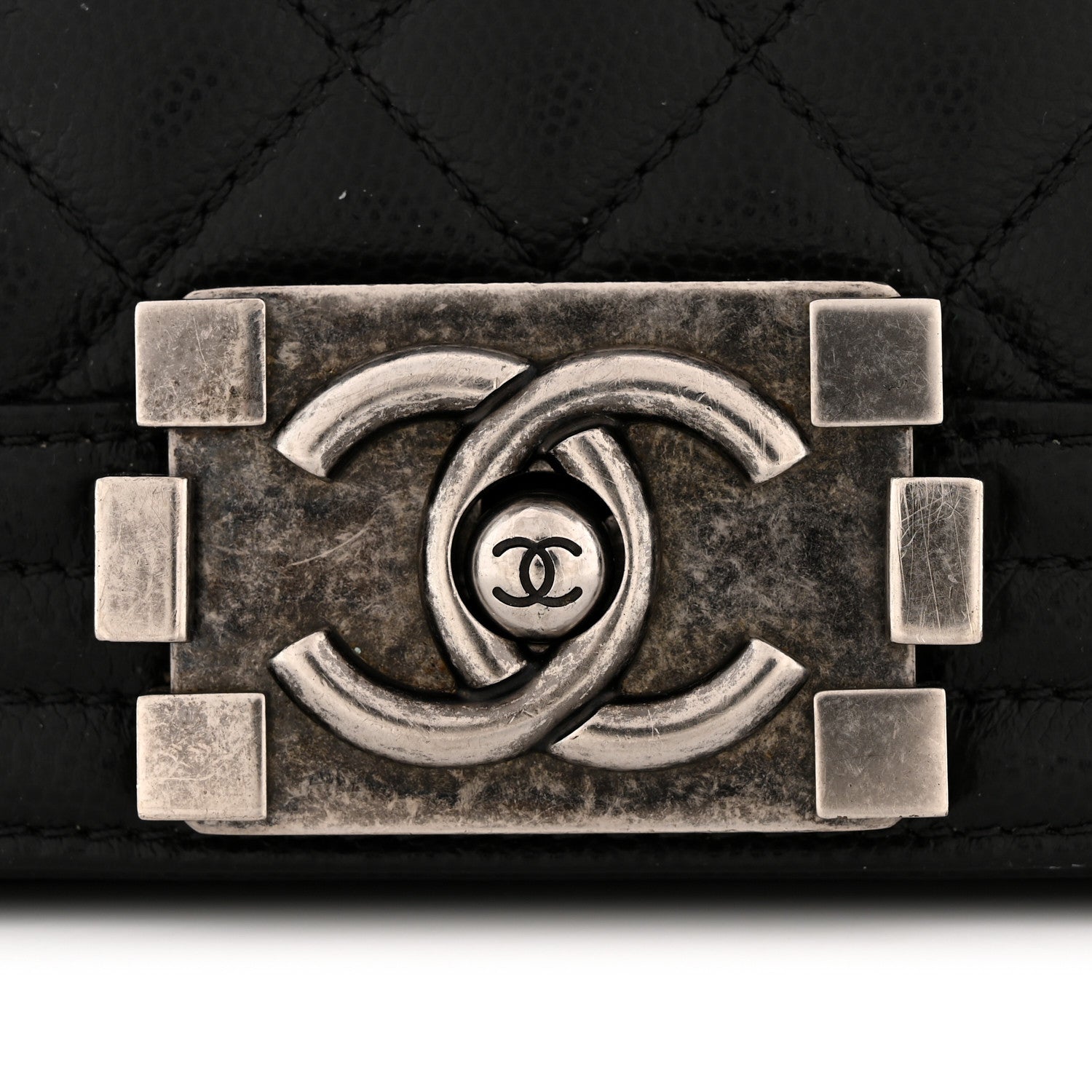 Chanel Caviar Quilted Large Boy Flap Black