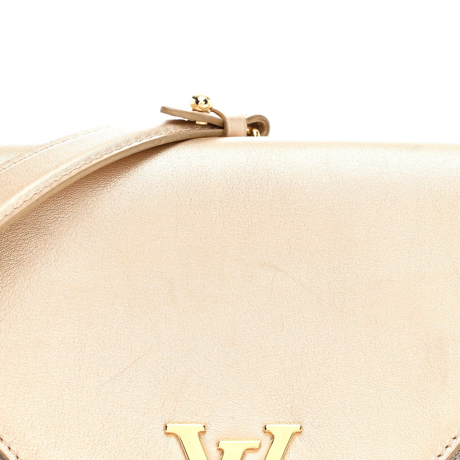 Louis Vuitton Metallic Calfskin Love Note Gold Silver