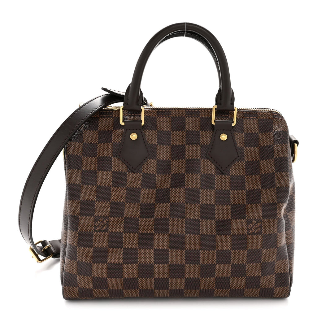 Louis Vuitton Damier Ebene Speedy Bandouliere 25