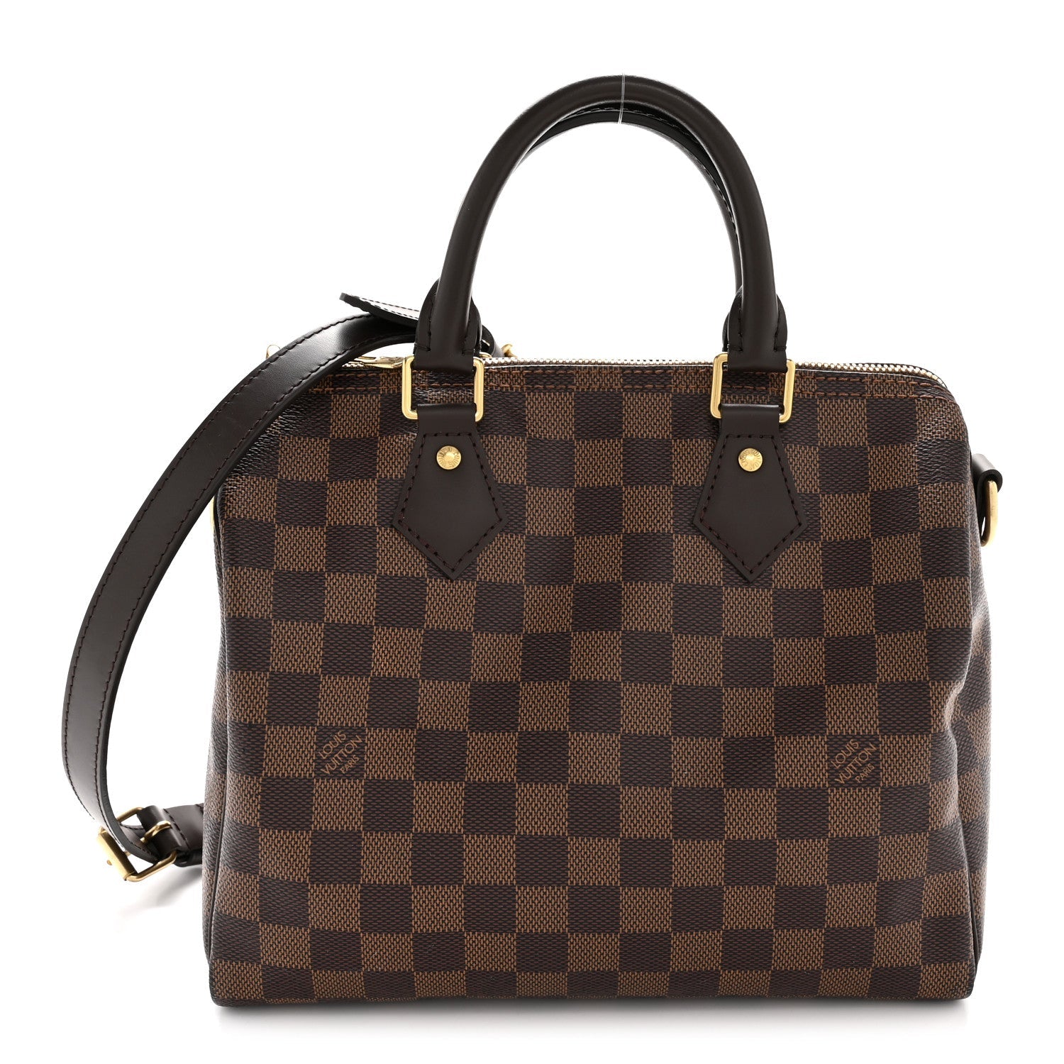 Louis Vuitton Damier Ebene Speedy Bandouliere 25