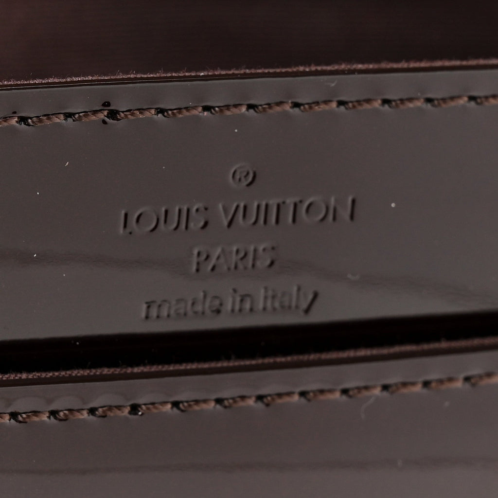 Louis Vuitton Patent Chain Louise GM Amarante