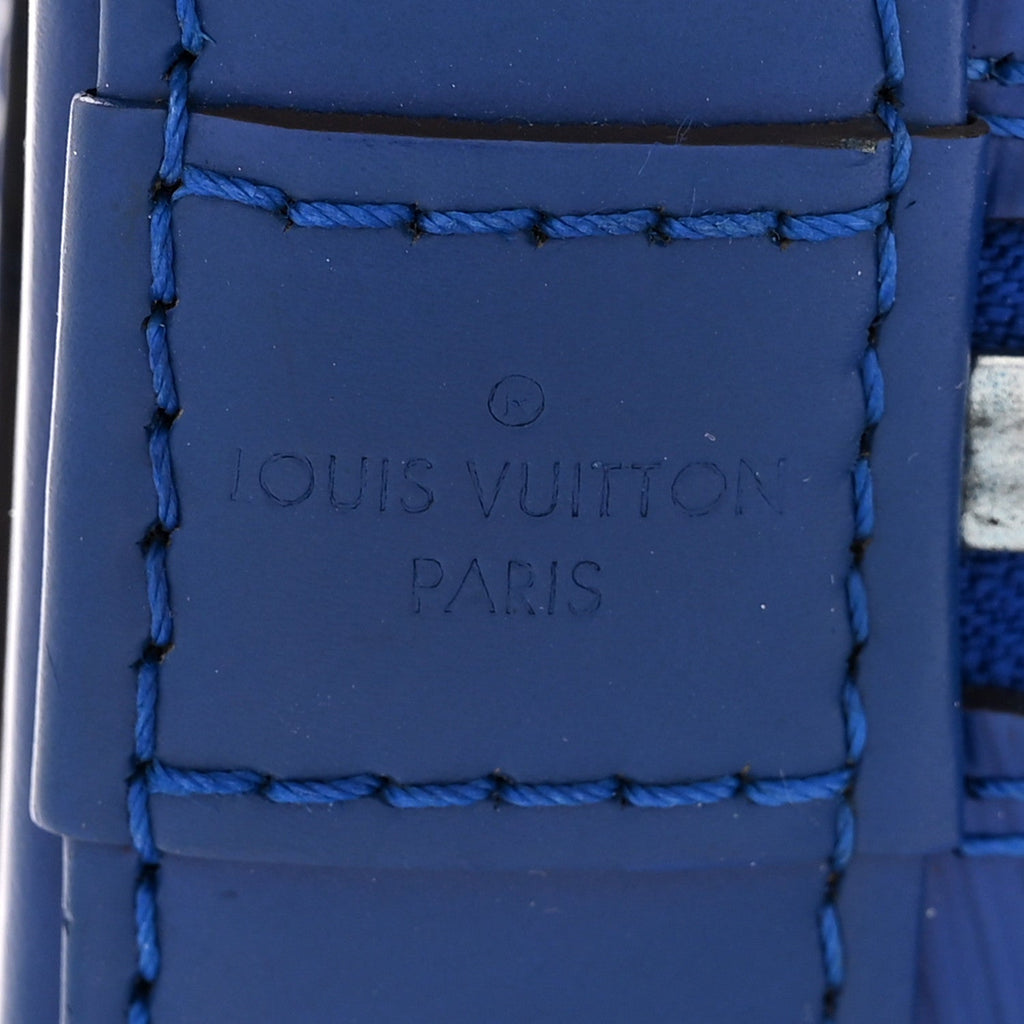Louis Vuitton Epi Alma BB Blueberry