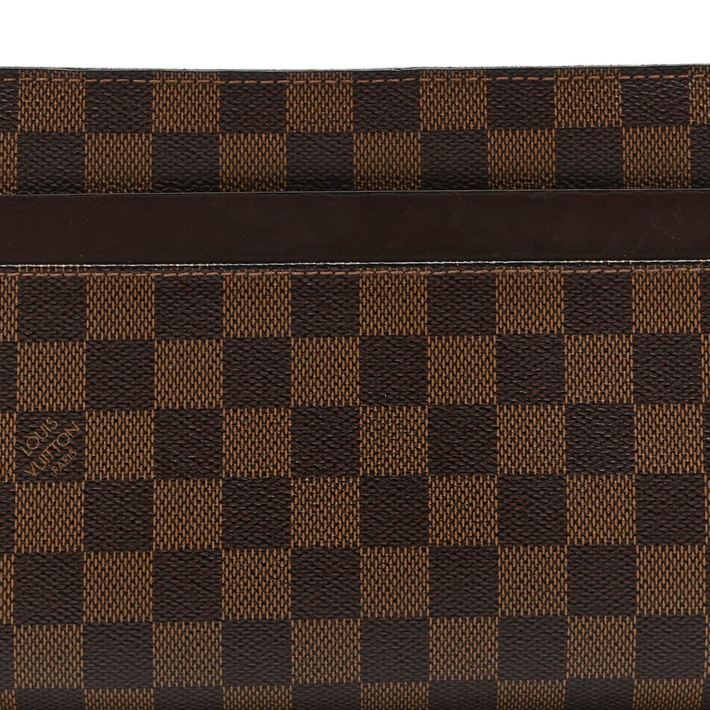 Louis Vuitton Damier Ebene Pochette Saint Louis Clutch