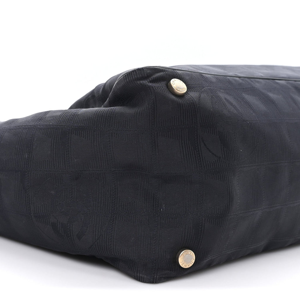 Chanel Nylon Medium Travel Tote Black