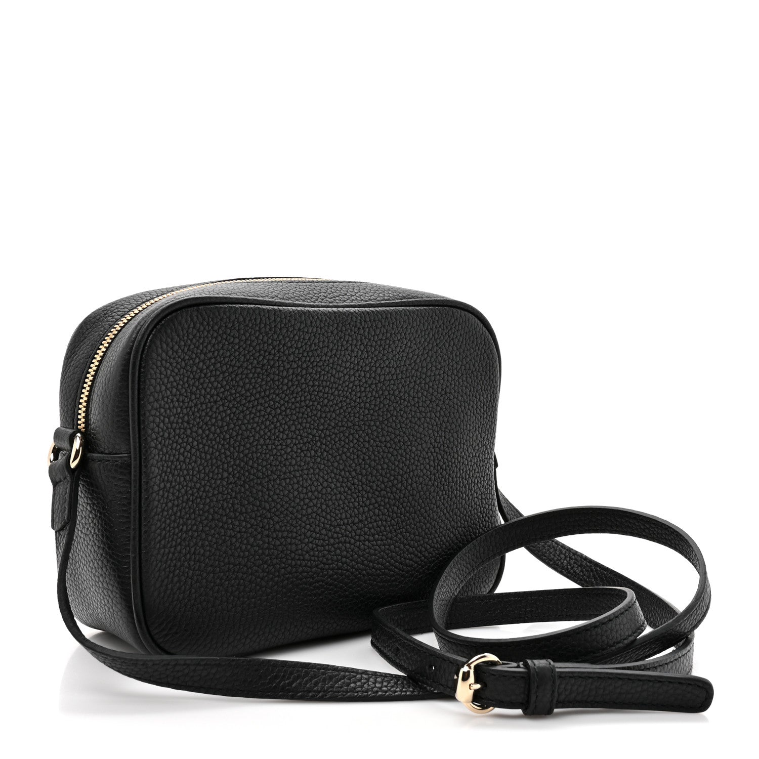 Gucci Pebbled Calfskin Small Soho Disco Bag Black