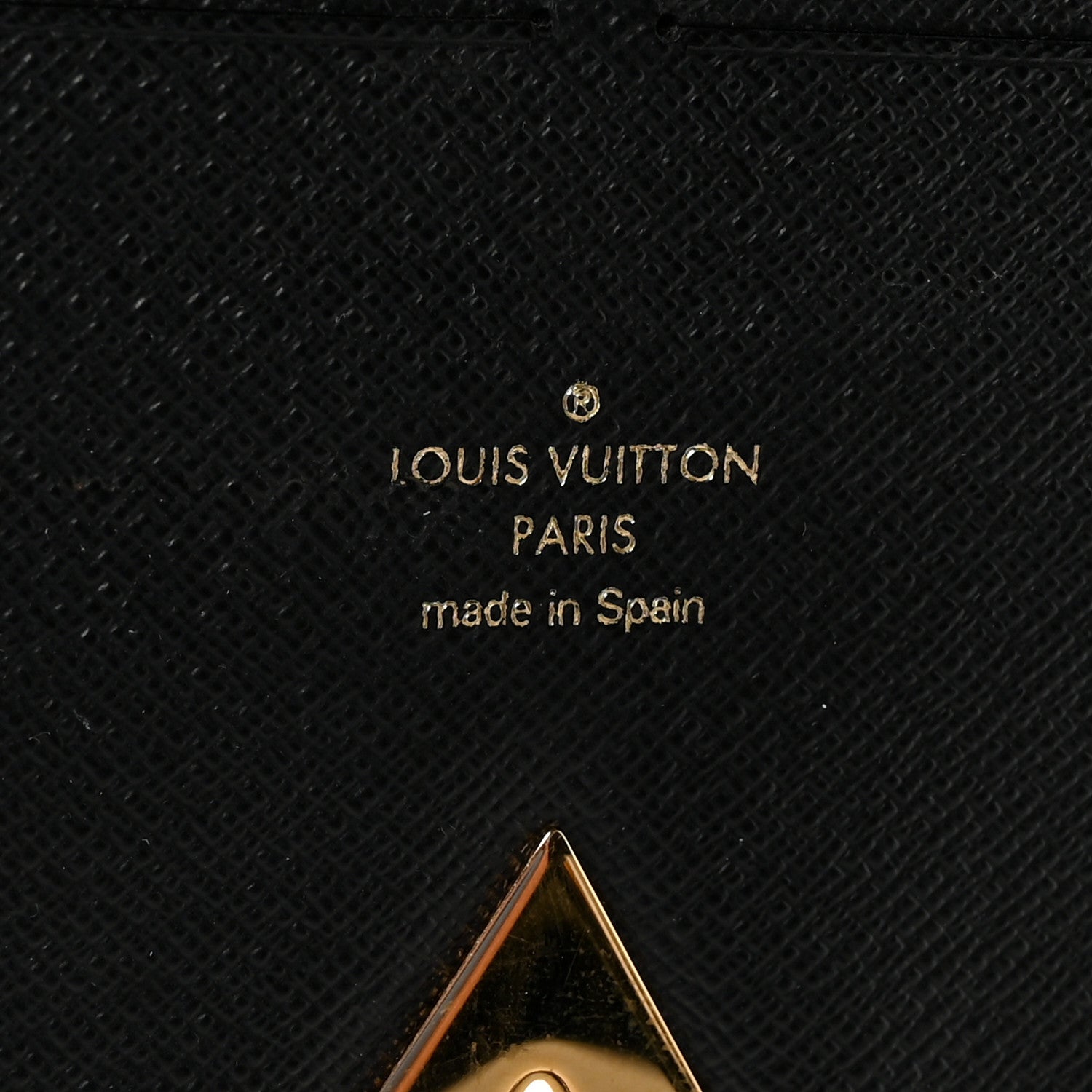 Louis Vuitton Monogram Monogram Kimono Wallet Black