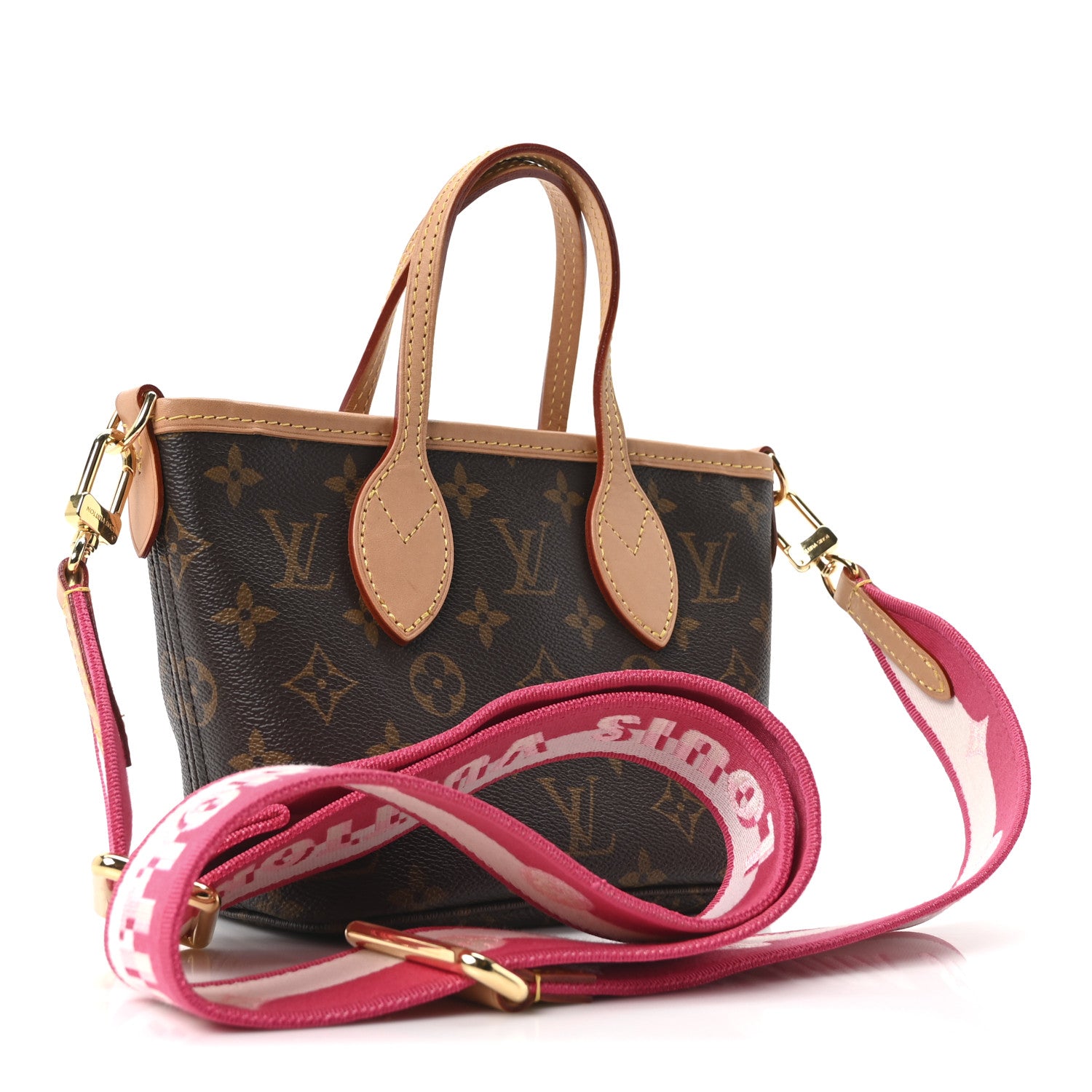Louis Vuitton Monogram Neverfull BB Pink Peony