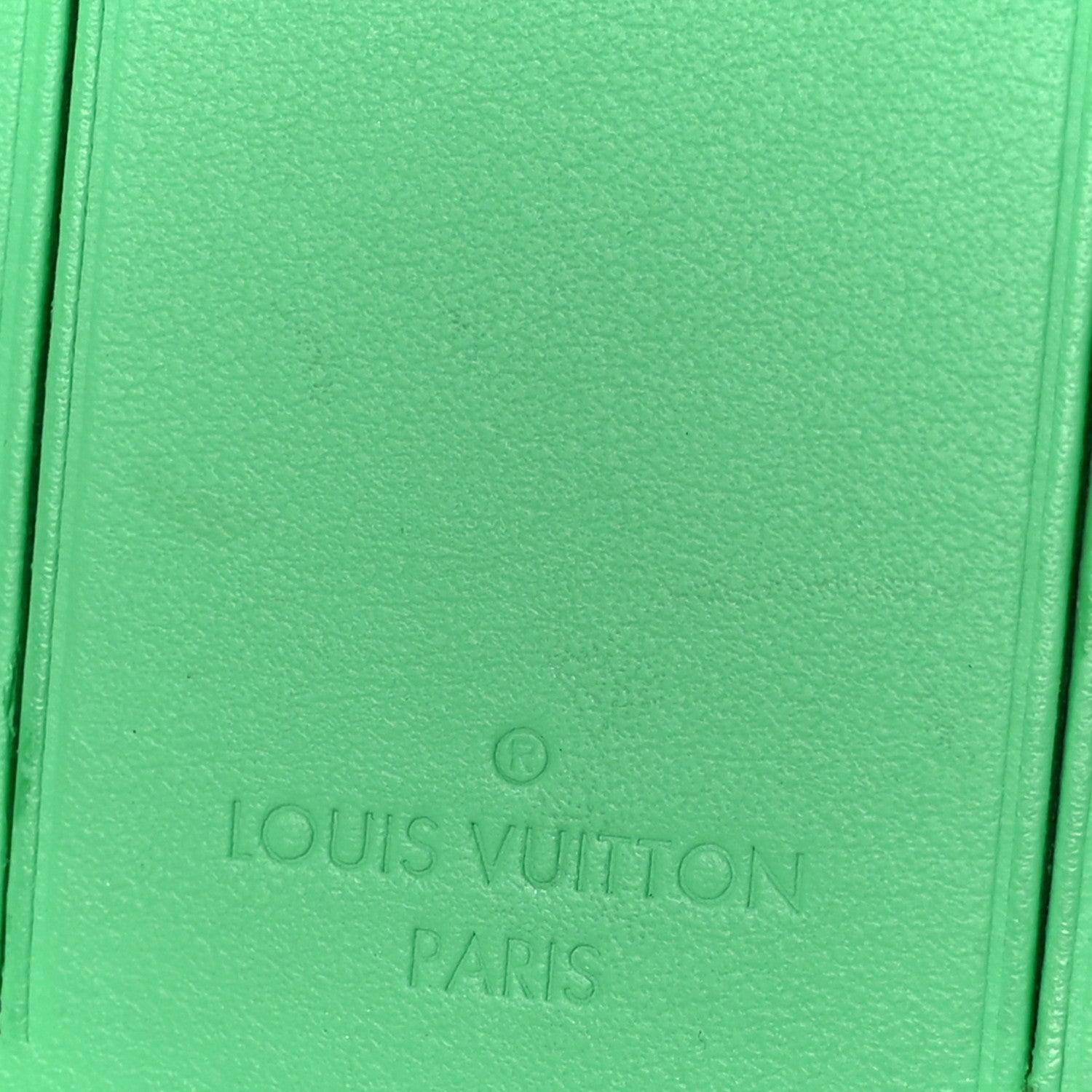Louis Vuitton Monogram Taurillon Keepall Bandouliere 25 Minty Green