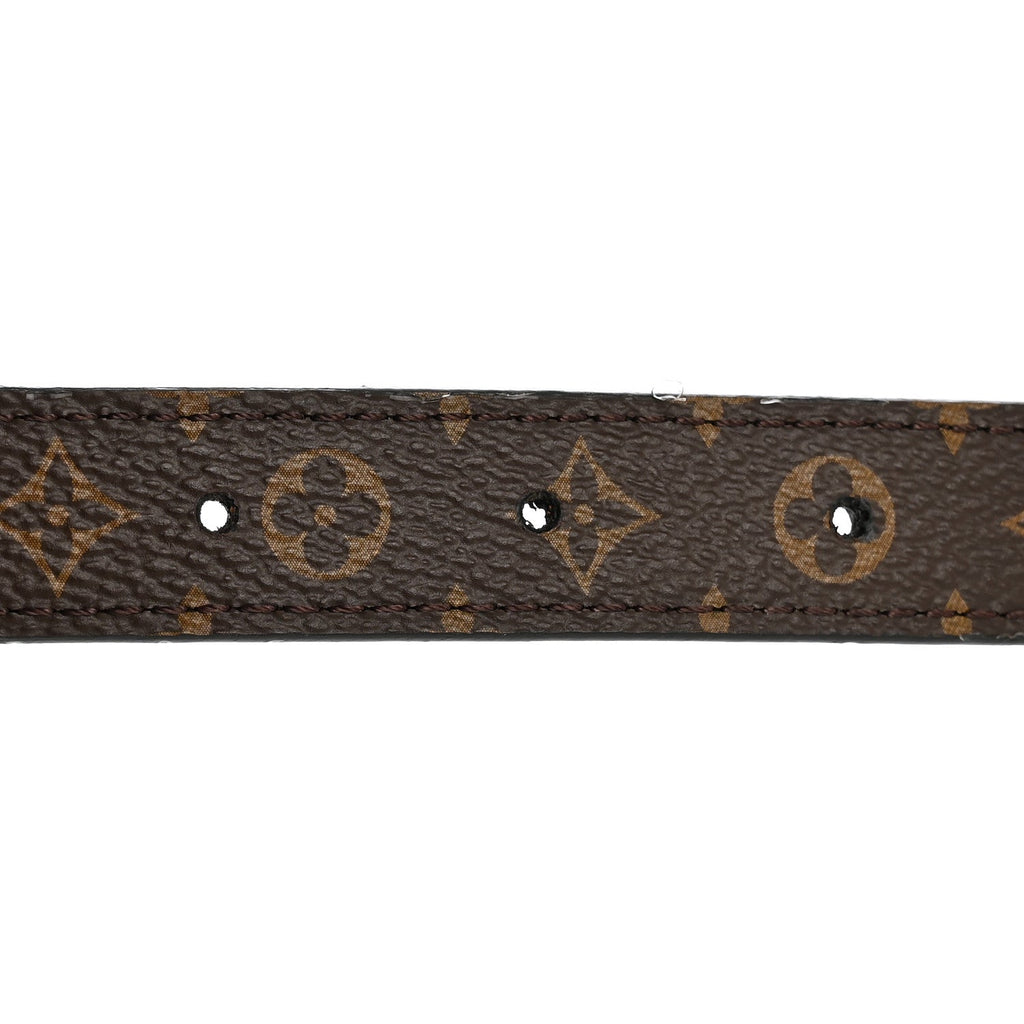 Louis Vuitton Monogram 20mm Pretty Reversible Belt 80 32 Black