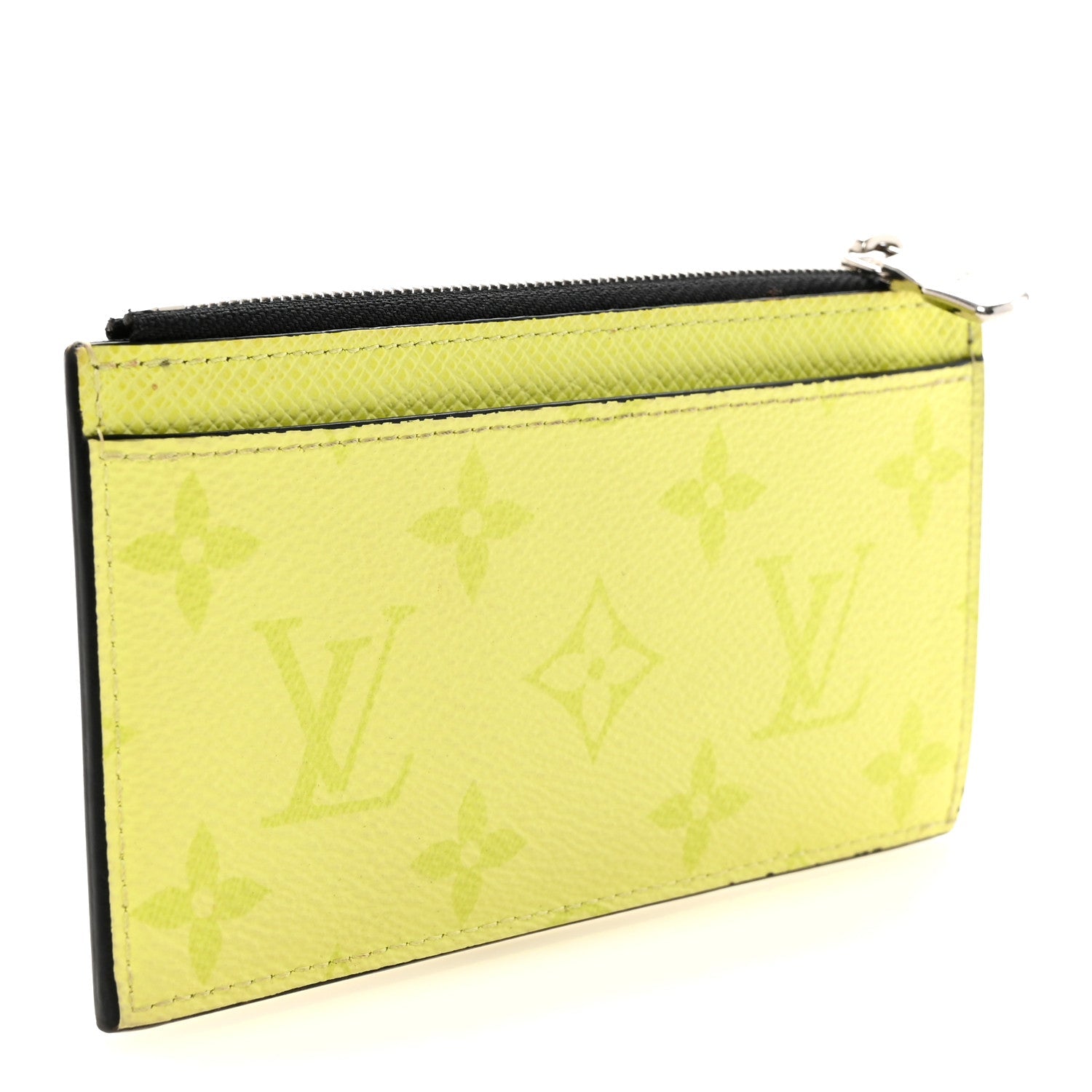 Louis Vuitton Taigarama Coin Card Holder Yellow
