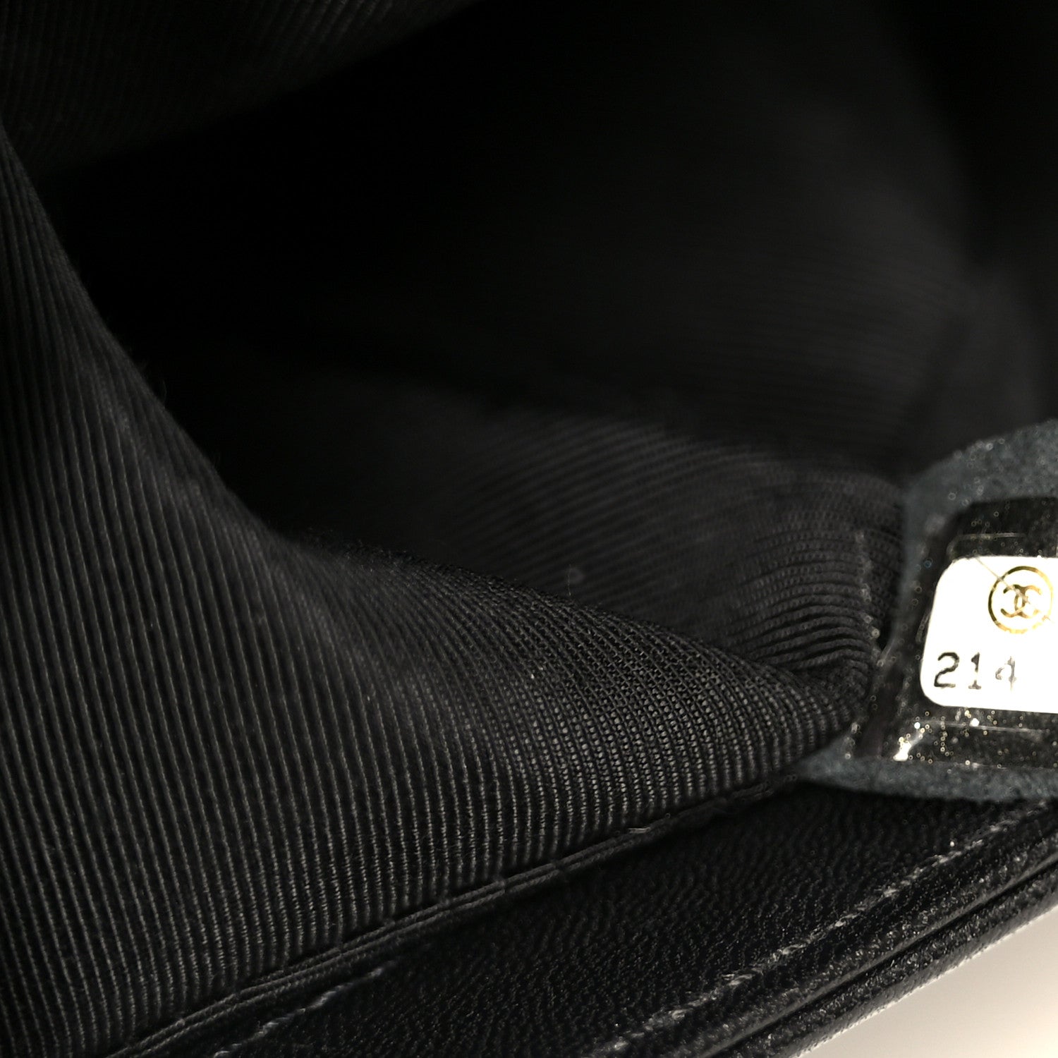 Chanel Lambskin Quilted Medium Boy Flap Black