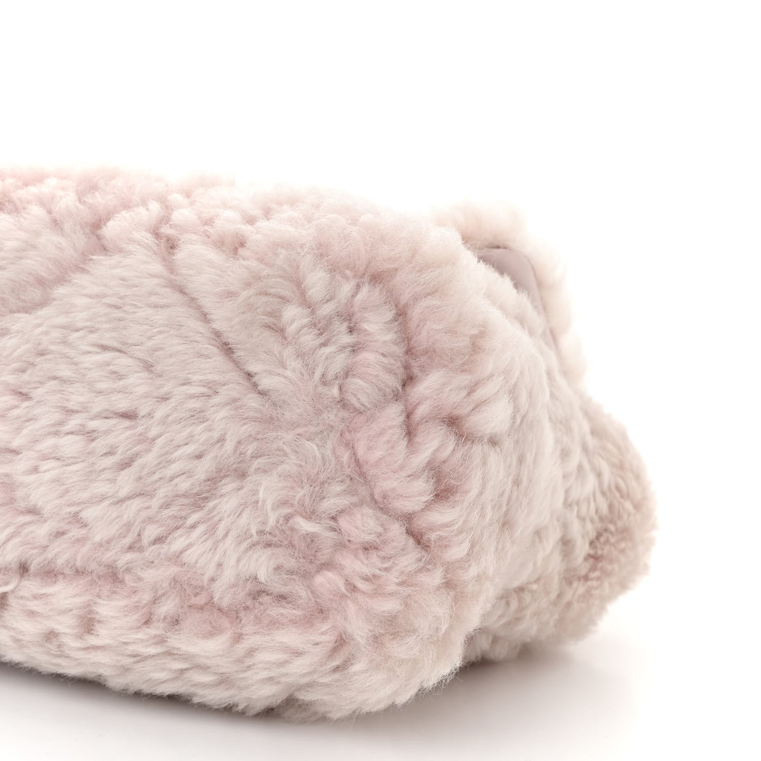 Chanel Shearling Sheepskin Medium Chanel 19 Flap Light Pink