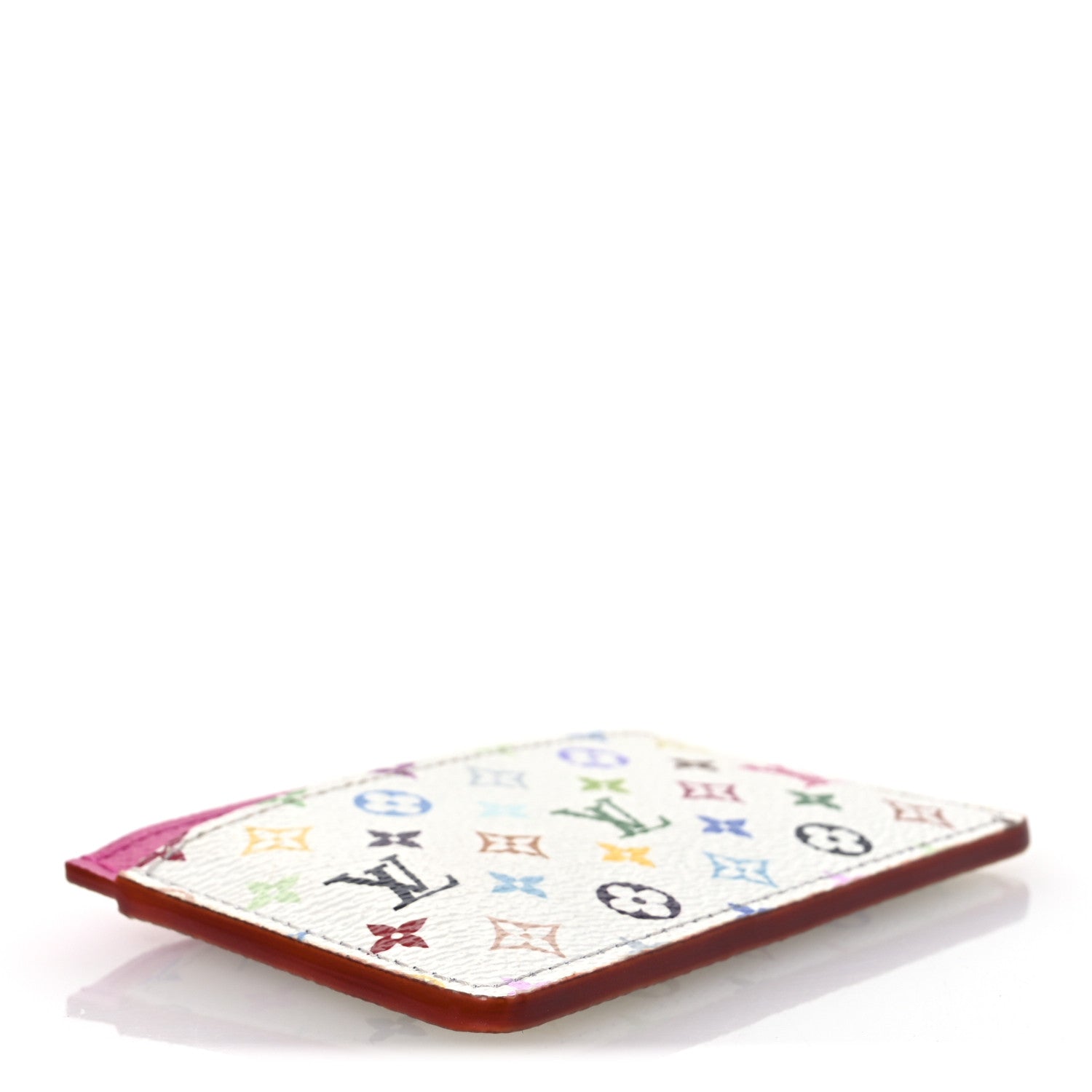 Louis Vuitton LV X TM Monogram Multicolor Card Holder Kawaii Pink