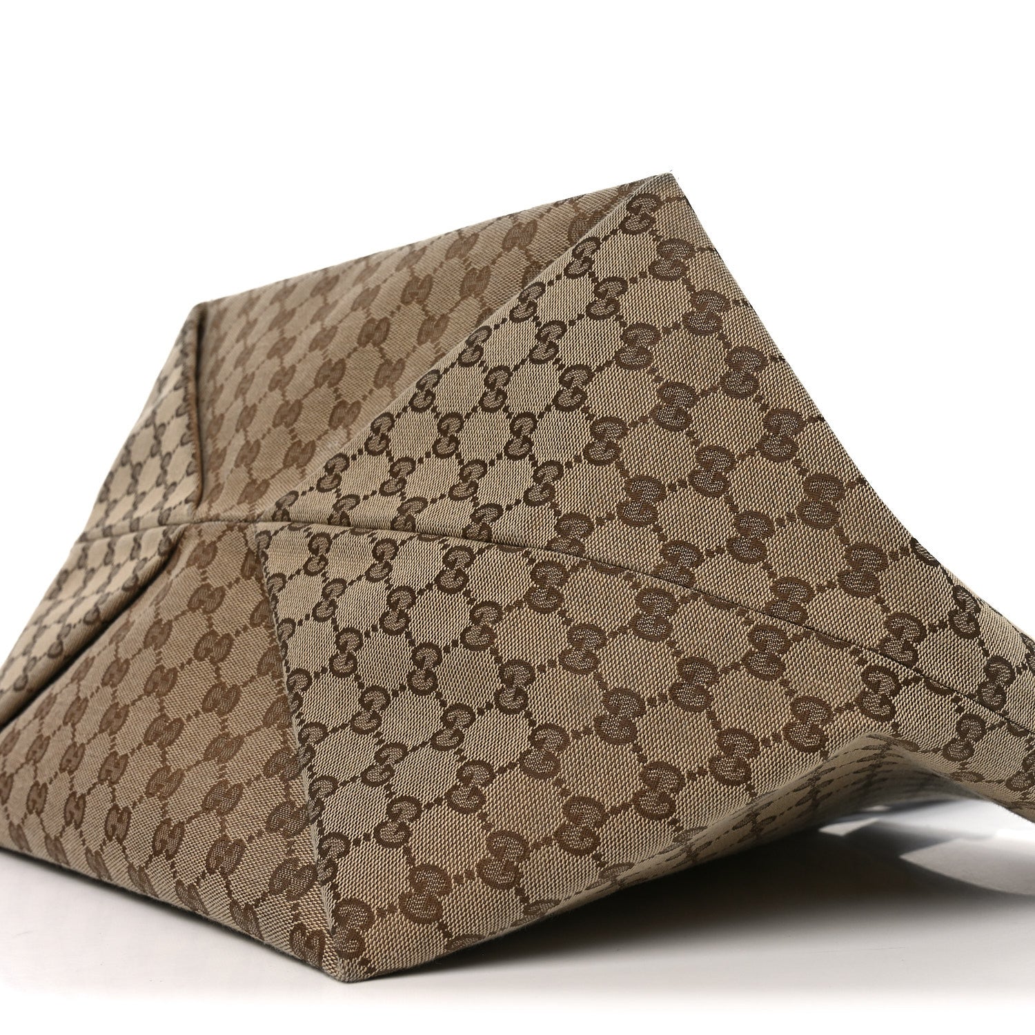 Gucci Monogram Medium Totissima Shopping Tote Beige Ebony