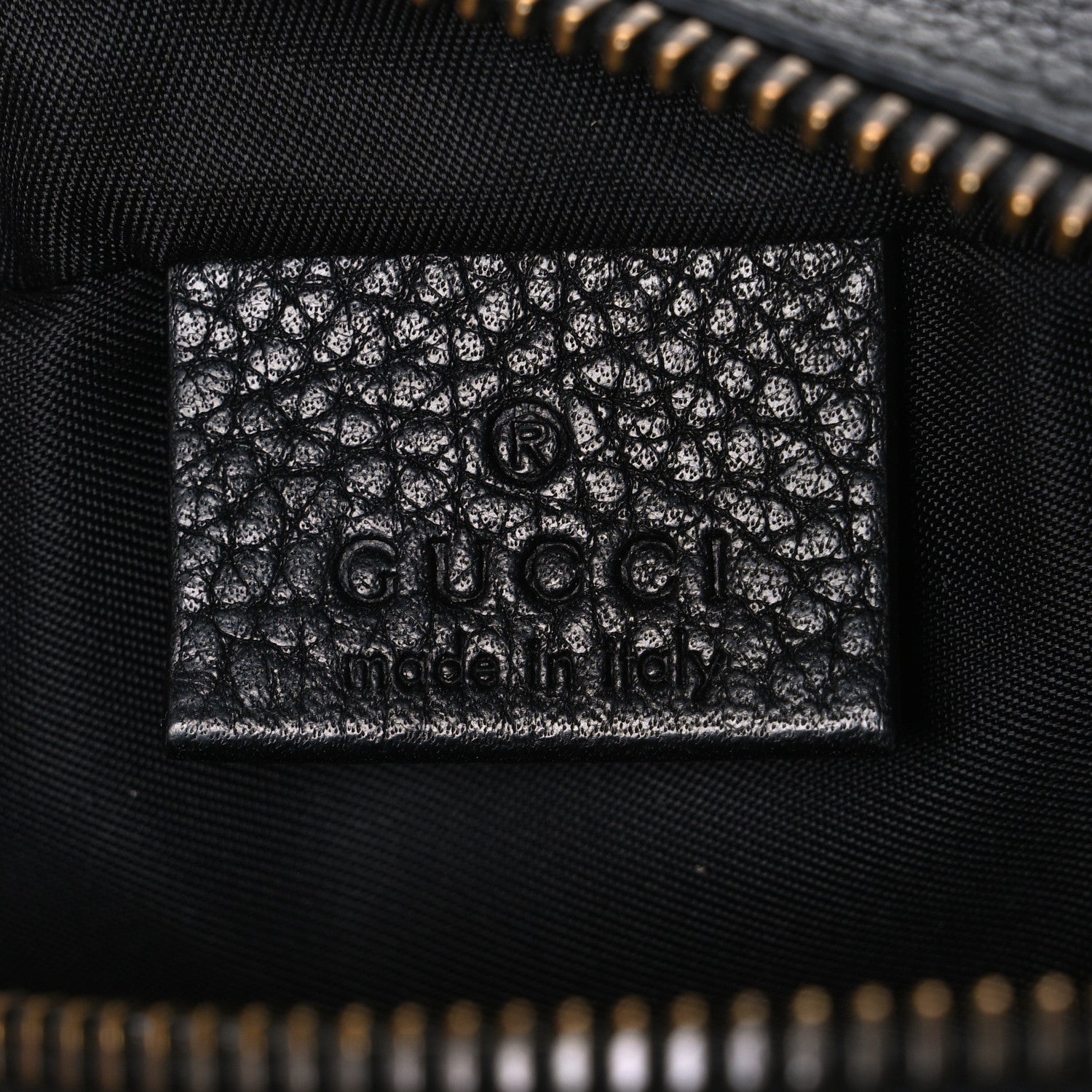 Gucci Pebbled Calfskin Mini Soho Disco Bag Black