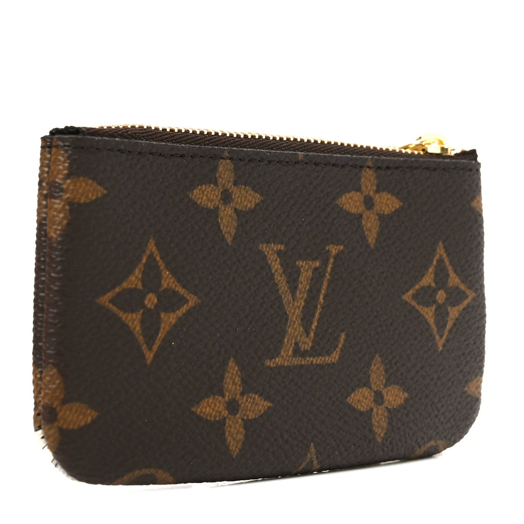 Louis Vuitton Monogram 2022 Christmas Animation Paris Key Pouch Pink