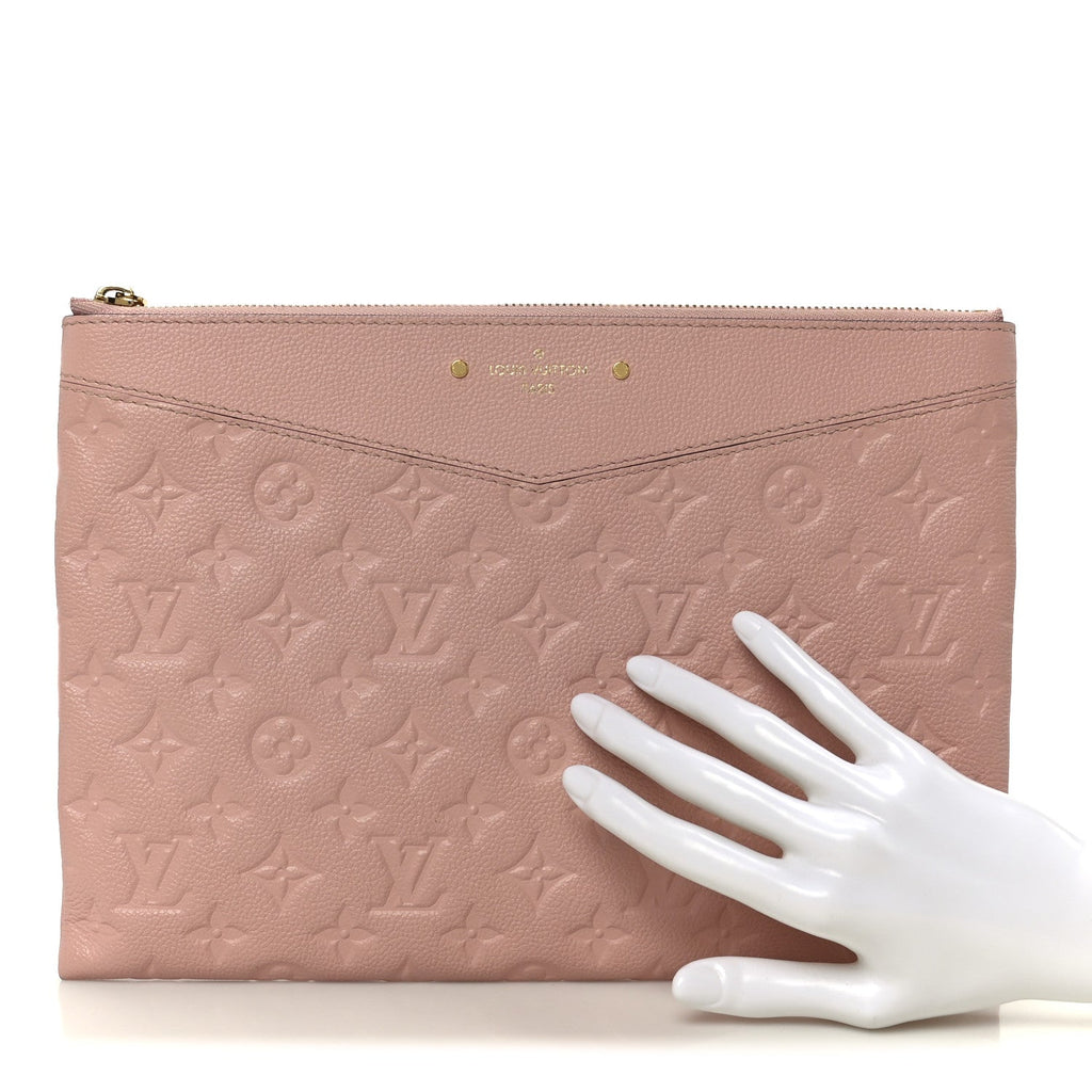 Louis Vuitton Empreinte Daily Pouch Rose Poudre