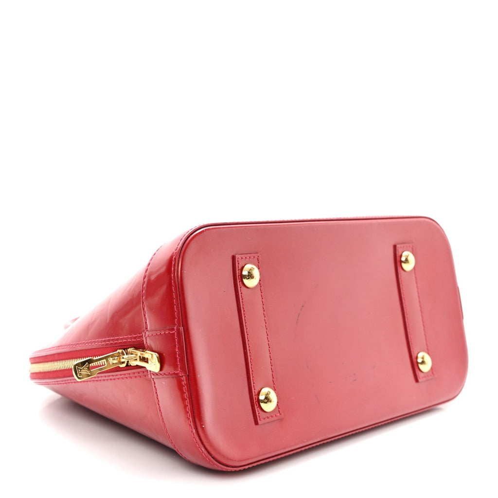 Louis Vuitton Vernis Alma PM Rose Indien