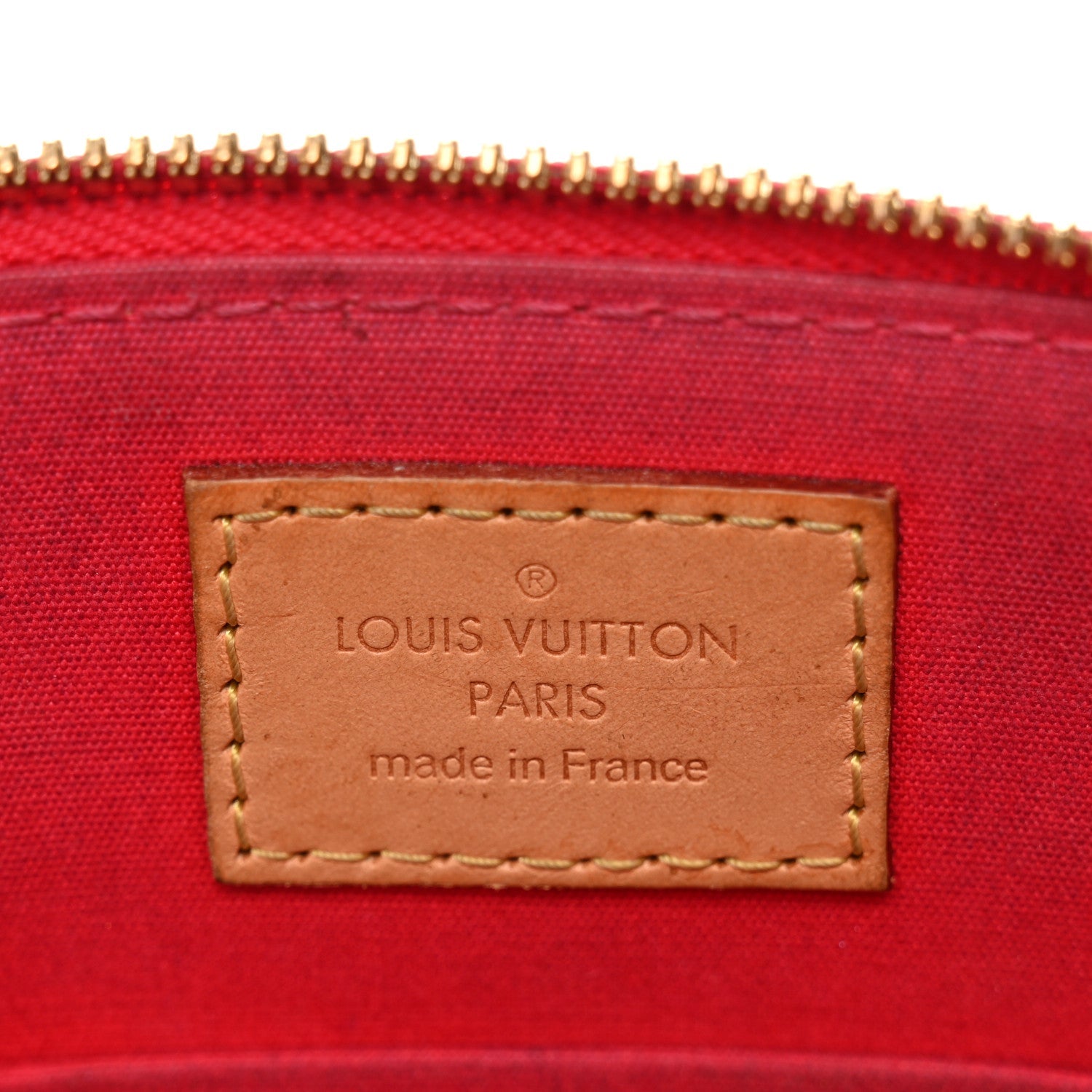 Louis Vuitton Vernis Alma BB Rose Indien