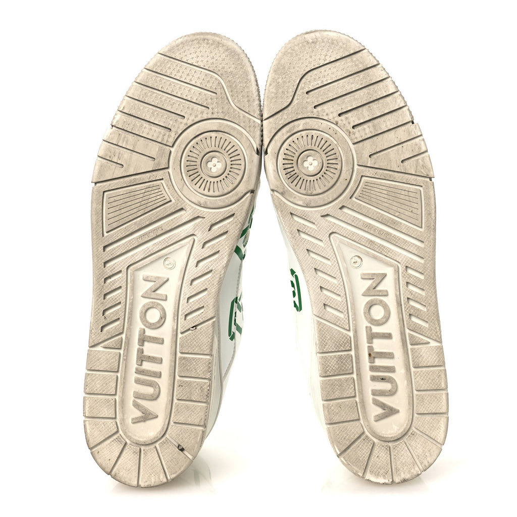 Louis Vuitton Mens LV Trainer Sneakers 10.5 Green