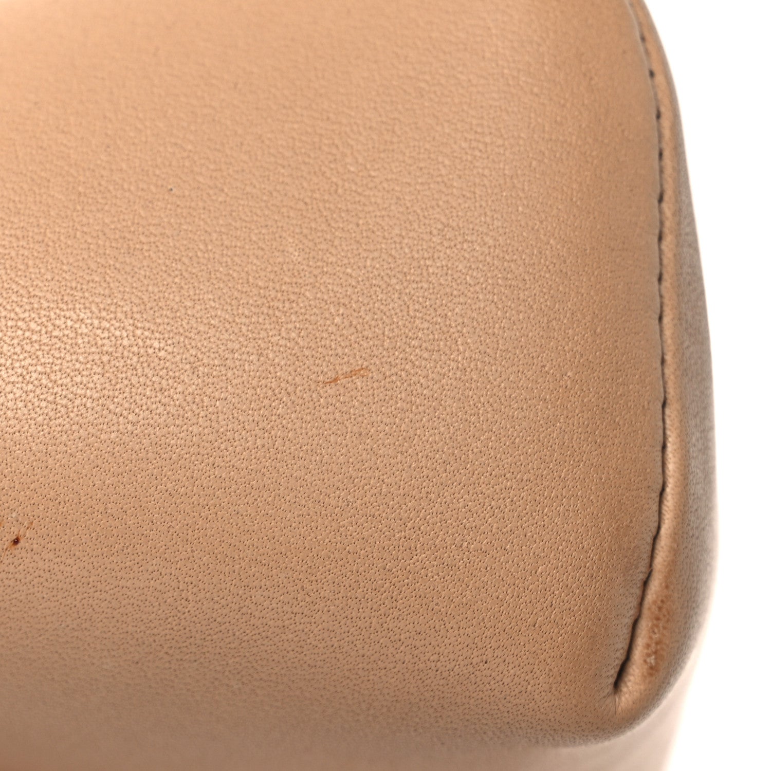 Louis Vuitton Lambskin Pouch Beige
