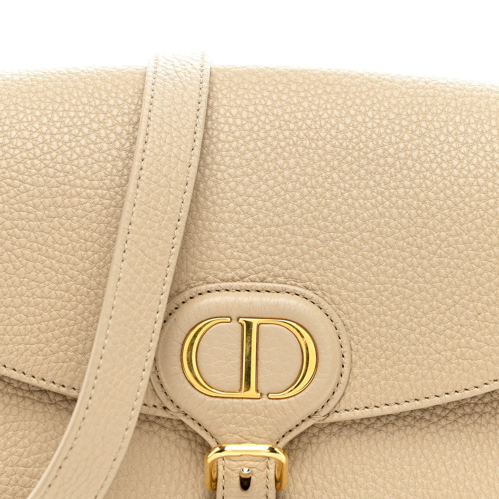 Christian Dior Grained Calfskin Medium Bobby Flap Corda