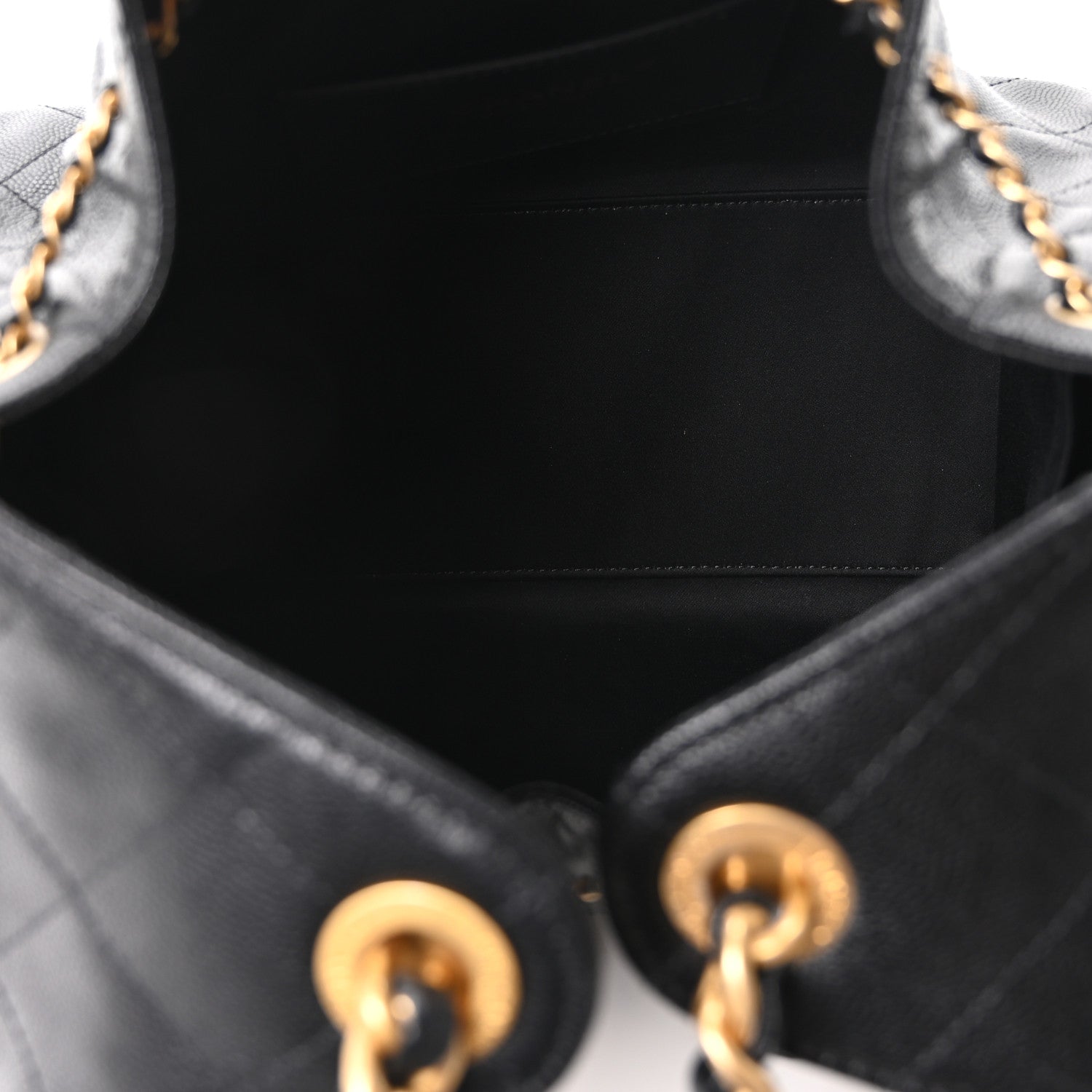 Chanel Caviar Quilted Small Chanel 25 Handbag Black