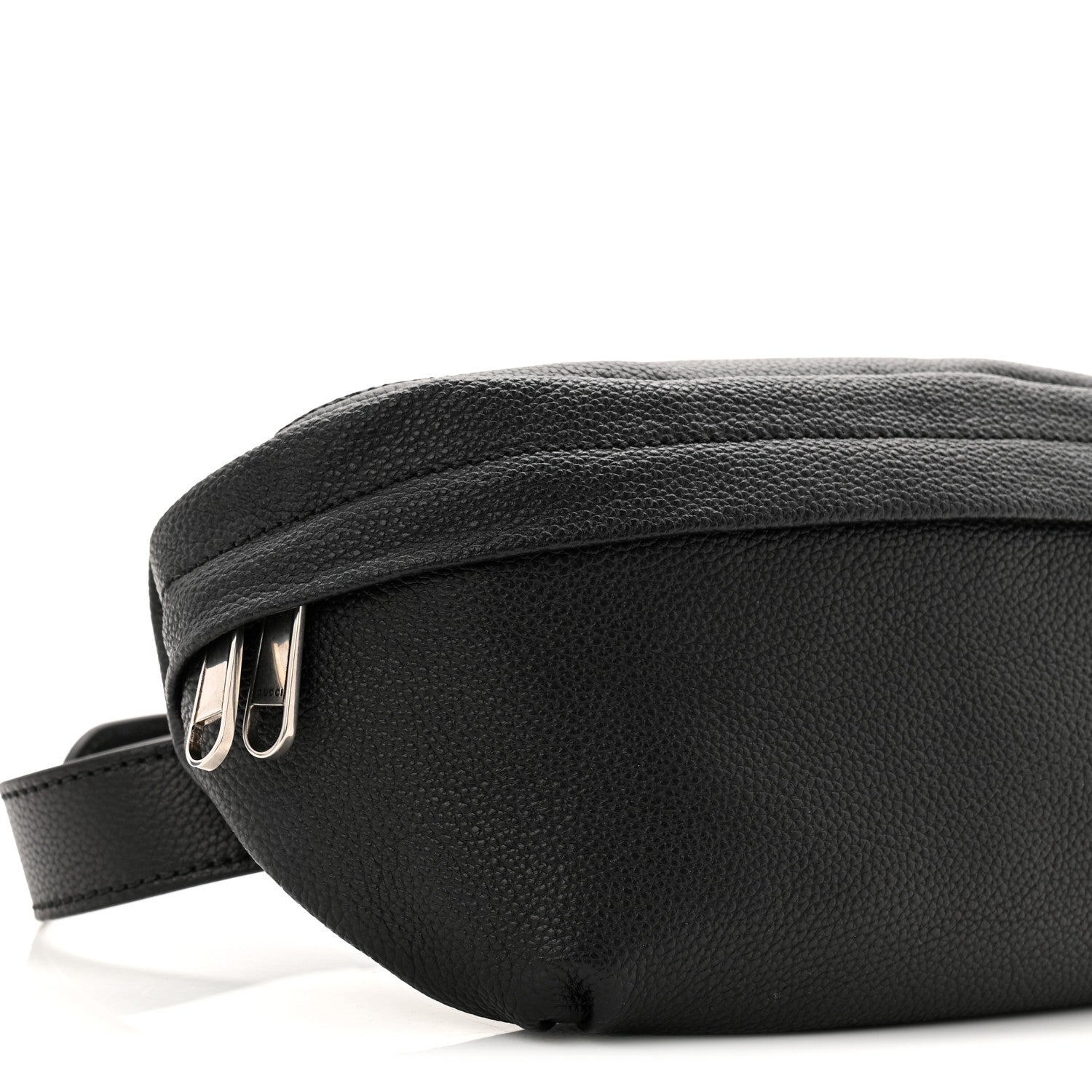 Gucci Grained Calfskin Embossed GG Monogram Belt Bag 80 32