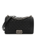 Chanel Caviar Quilted Medium Boy Flap Black