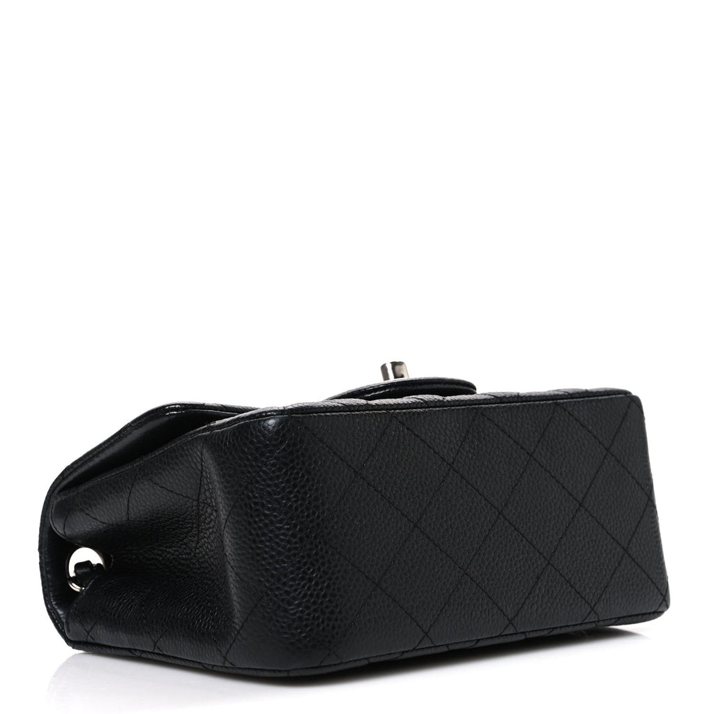 Chanel Caviar Quilted Mini Square Flap Black