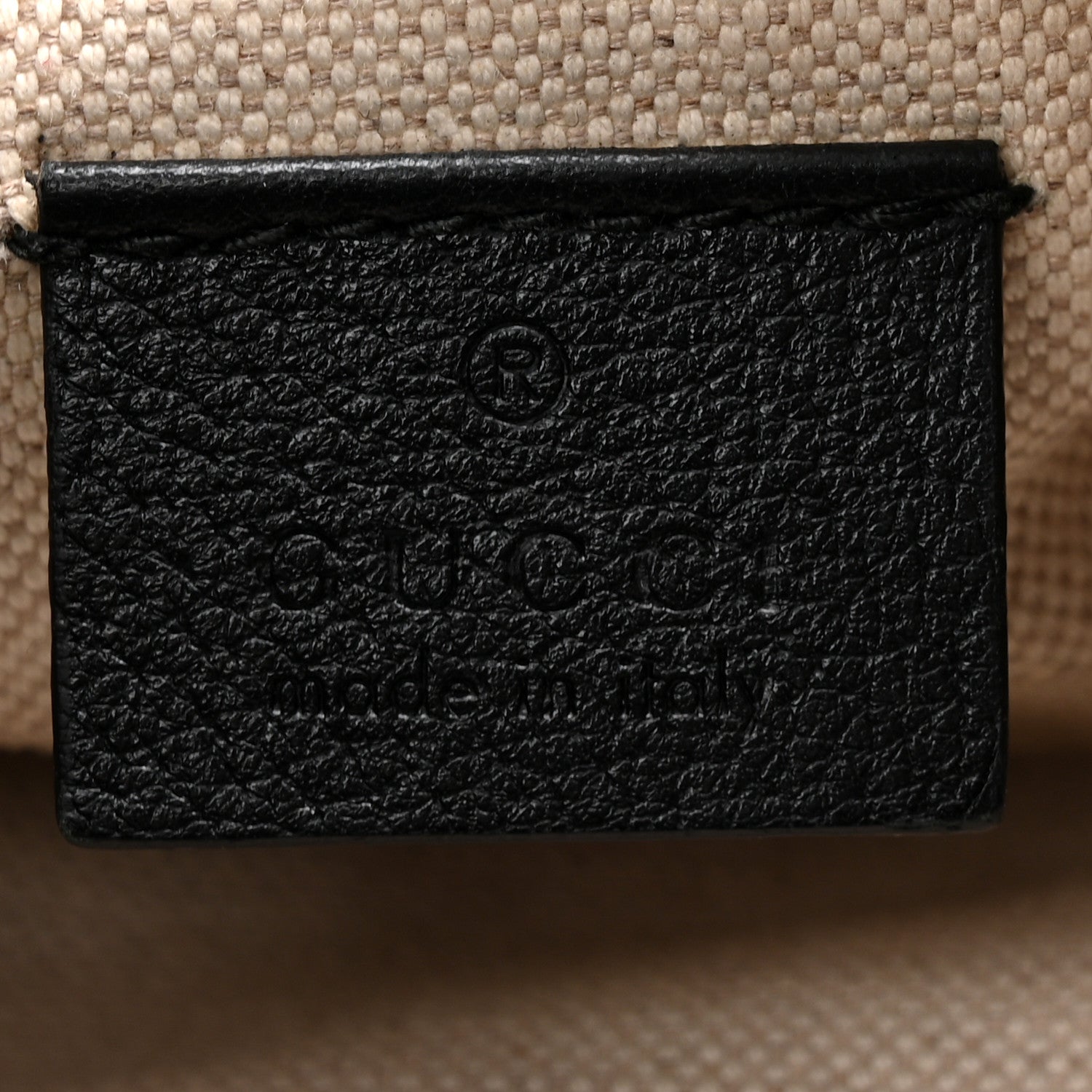 Gucci Velvet GG Monogram Textured Calfskin Web Bucket Bag Brown Black