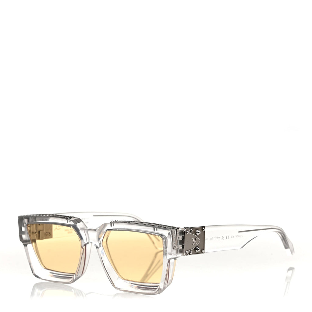 Louis Vuitton Acetate 1.1 Millionaires Z2440W Sunglasses Transparent Yellow
