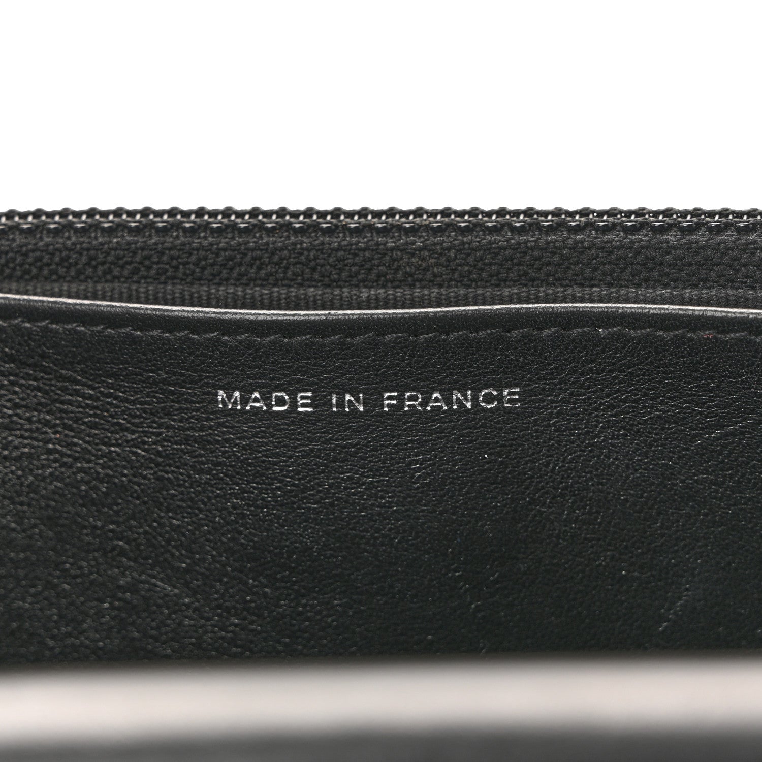 Chanel Caviar Quilted Boy Wallet On Chain WOC Black